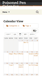 Mobile Screenshot of poisonedpenevents.com